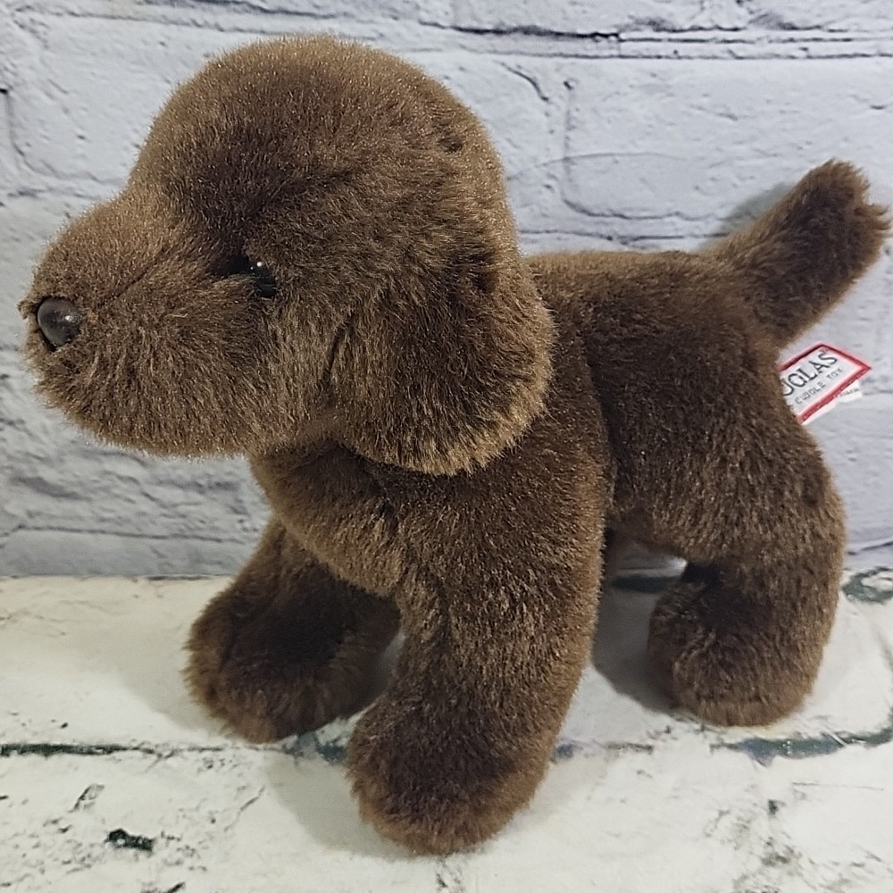 Douglas Tucker Brown Chocolate Lab Puppy Dog Plush Stuffed 10" Toy Item # 1729